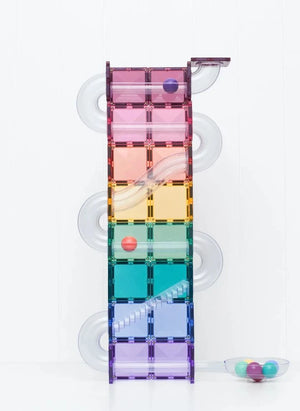 Connetix - Pastell 114 Teile Balllauf-Set