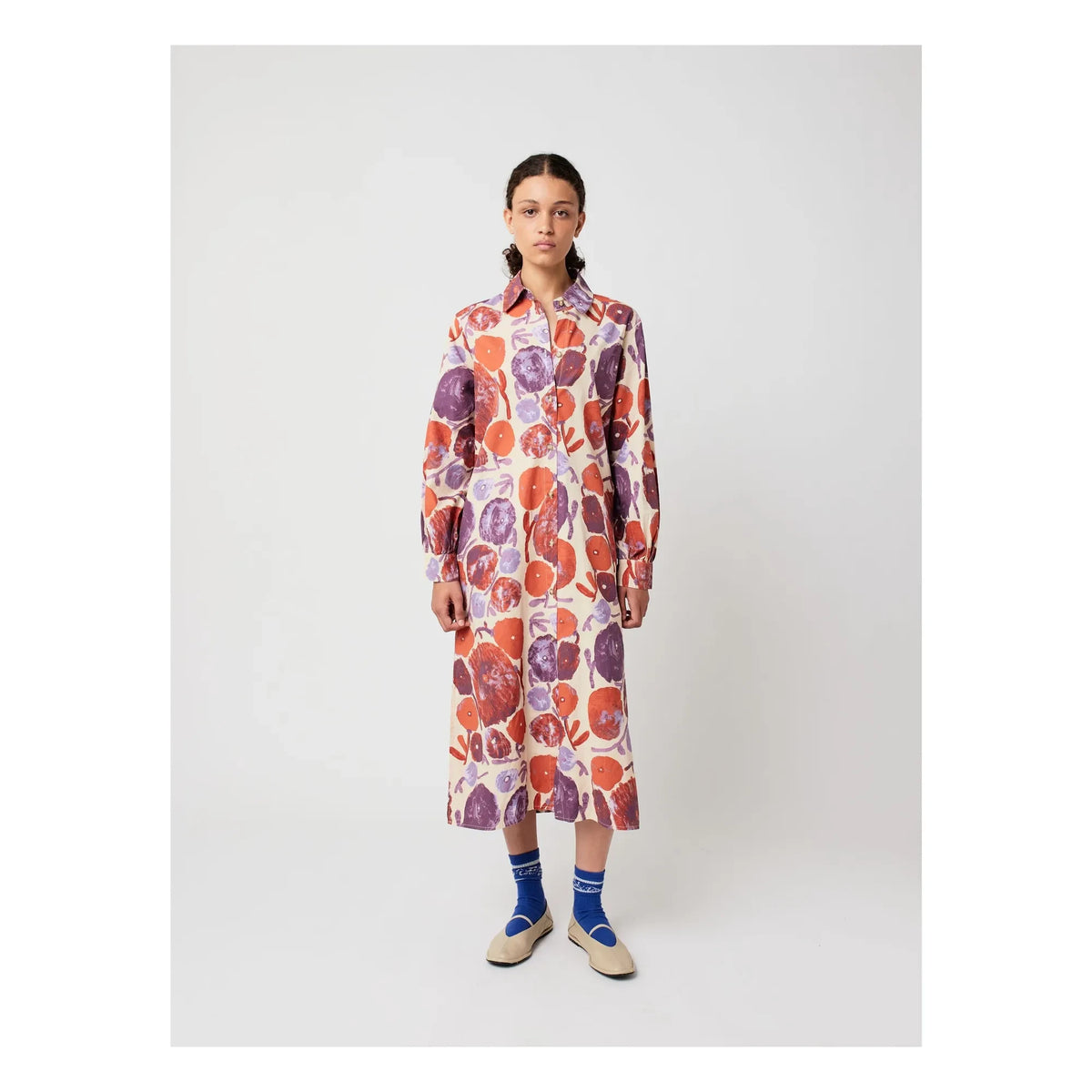 Bobo Choses - Vestido de algodón orgánico Dahlia - Colección mujer | Crudo
