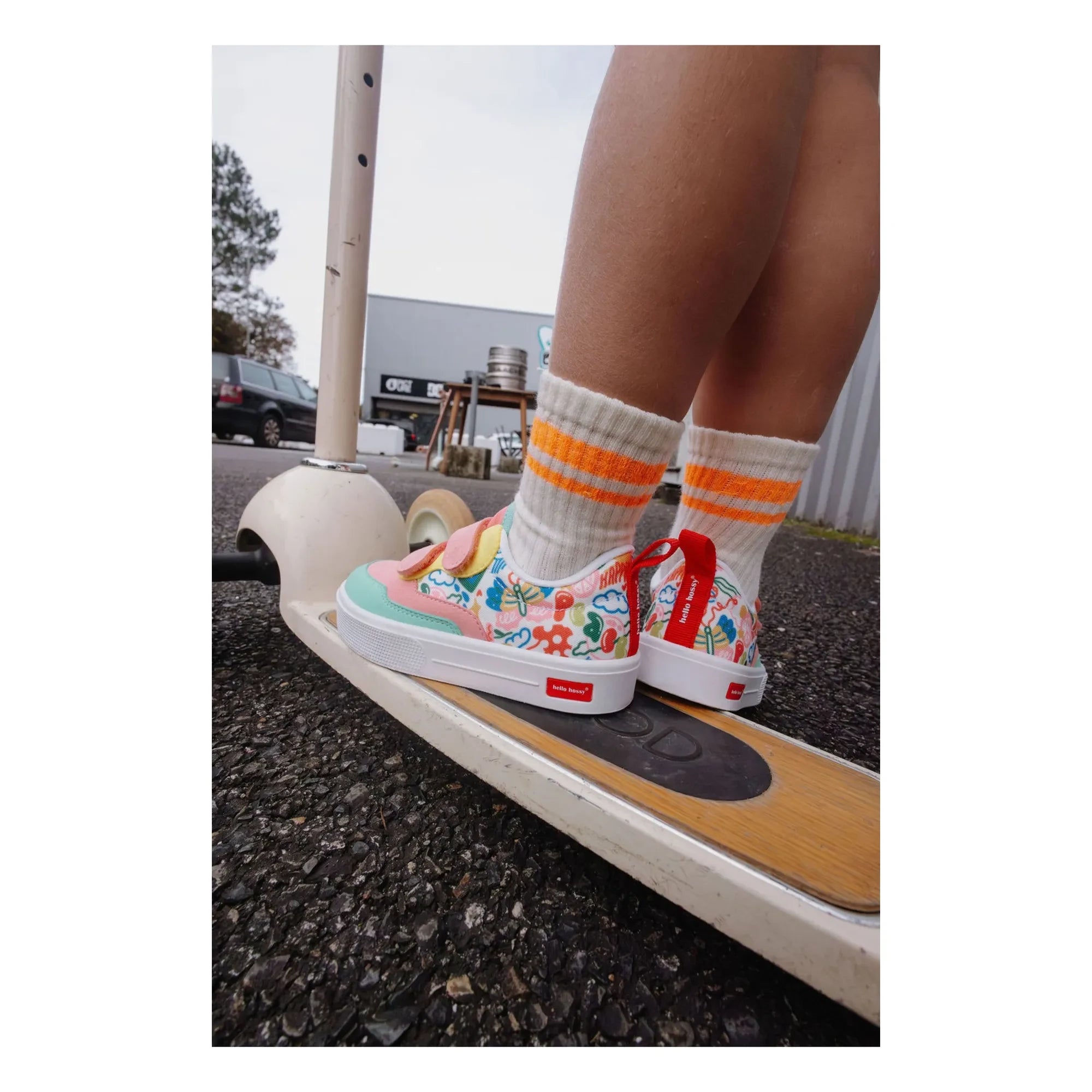 Hello Hossy - Hapiness Scratch Sneakers | Rosa
