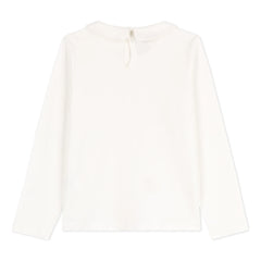 Petit Bateau - Camiseta con cuello bebé | Blanco