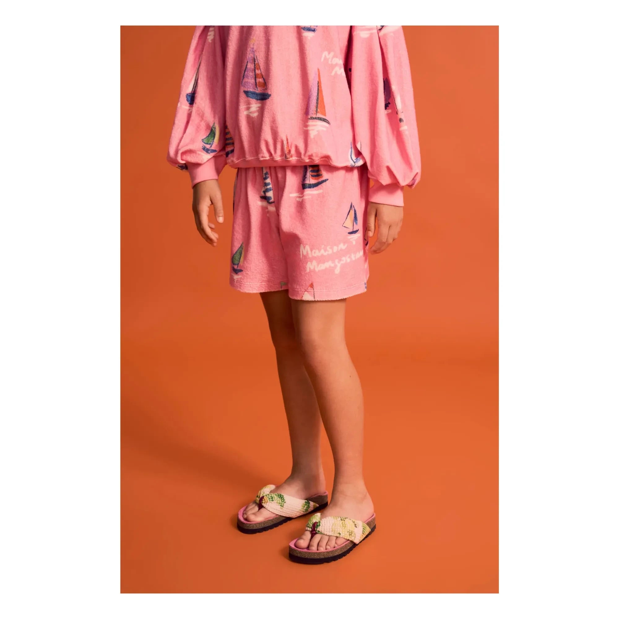 Maison Mangostan - Sailcloth Sweat | Rosa
