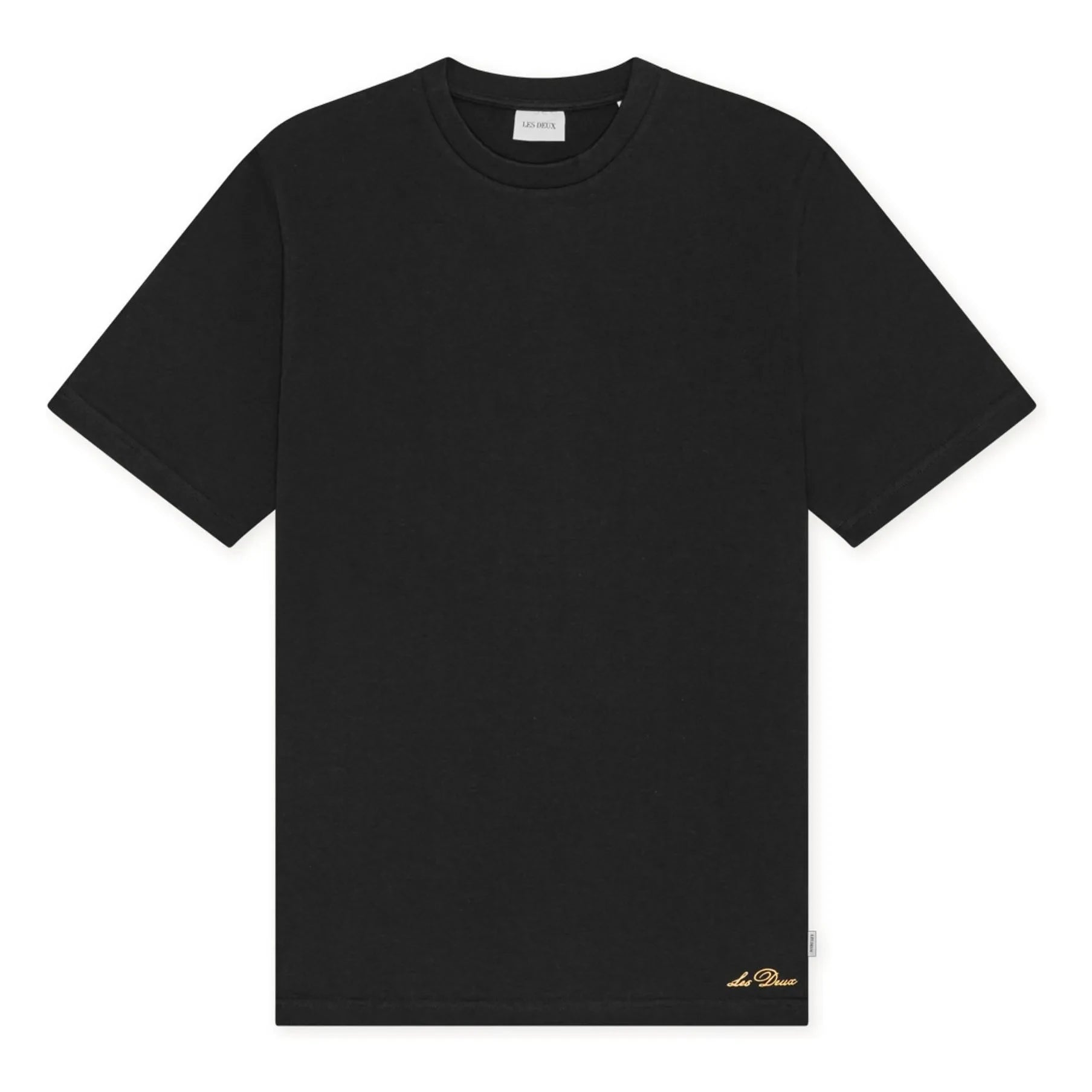 Les Deux - Camiseta Plant | Negro azulado