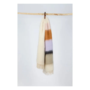 Mantas Ezcaray - Serenity mohair battaniye | Lila