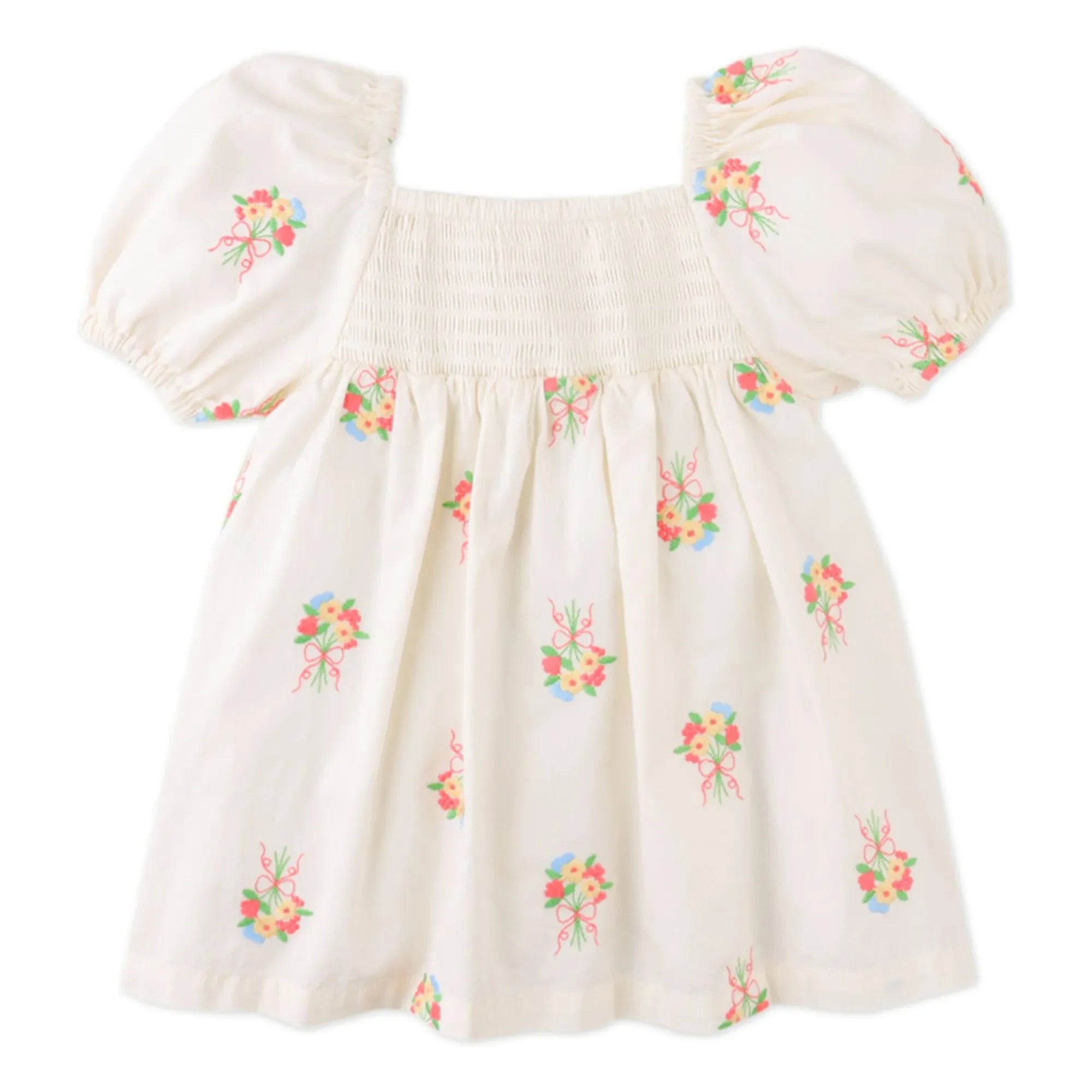 Gingersnaps - Vestido bordado Gigi | Blanco