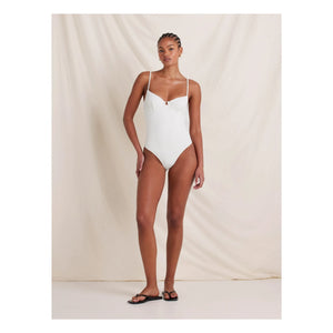 Peony - Malla Jersey de Fibra Reciclada por Excelencia, 1 Pieza | Blanco