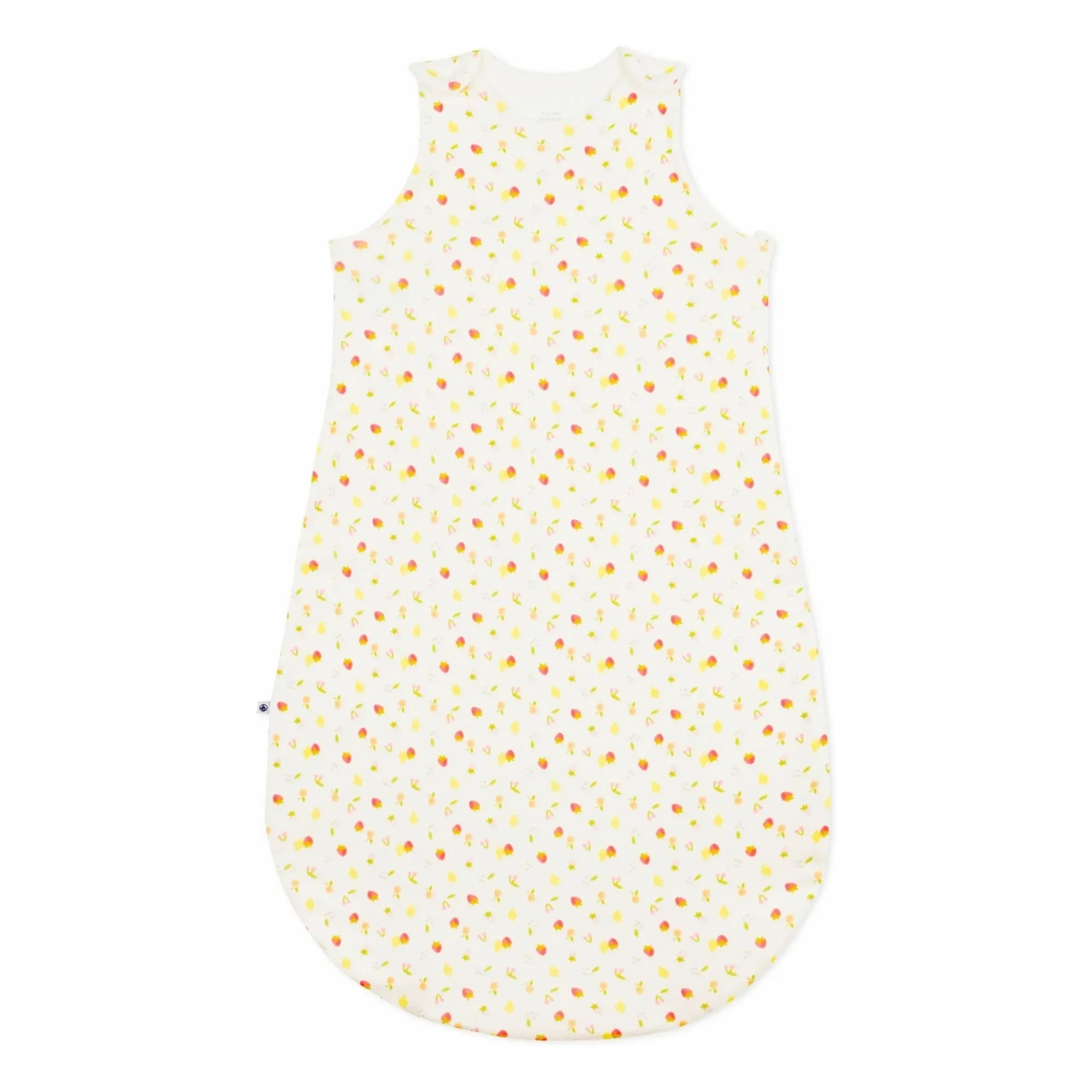 Petit Bateau - Fruits Coton Bio uyku tulumu | Ekru