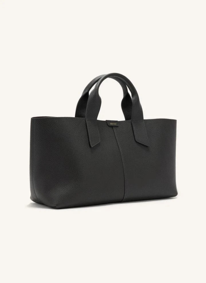 Soeur - Bolso de Cuero Suave | Acero