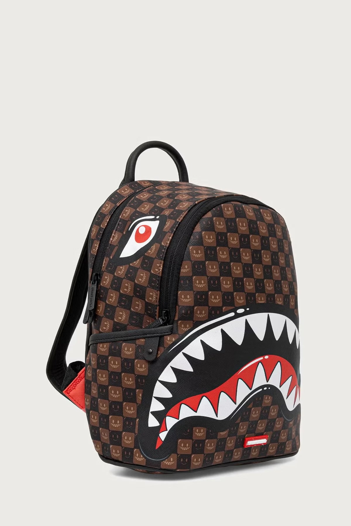 Sprayground - Mochila Marrón de Tiburones en París 910B9305NSZ