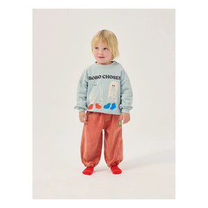Bobo Choses - Sweat Ghosts Bobo Choses Organik Pamuk Bebek | Açık mavi