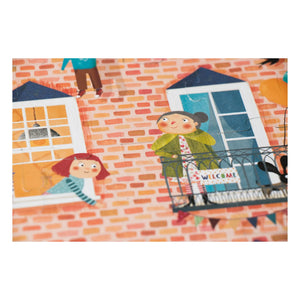Londji - Beidseitiges Willkommen zu Hause Puzzle - 36 Teile