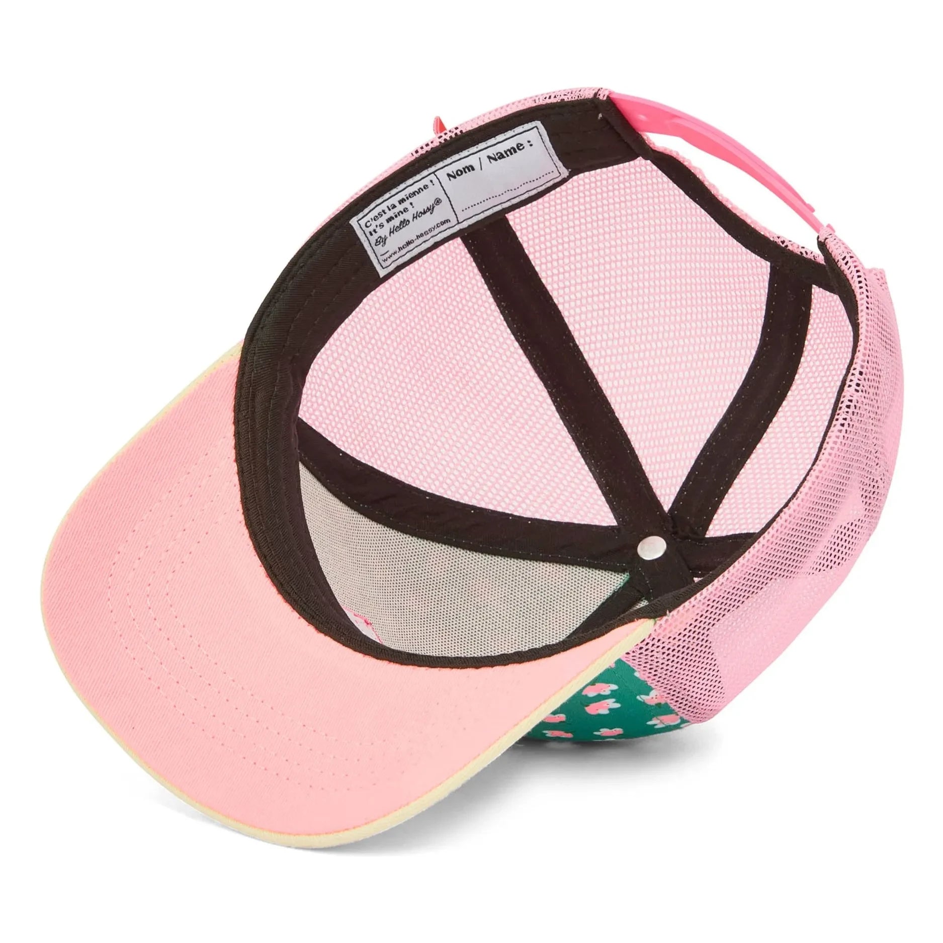 Hello Hossy - Trucker Garden Joy Schirmmütze mit gebogenem Visier aus recycelten Fasern | Grün