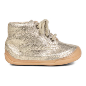 Petit Nord - Mini Bota de Encaje | Oro