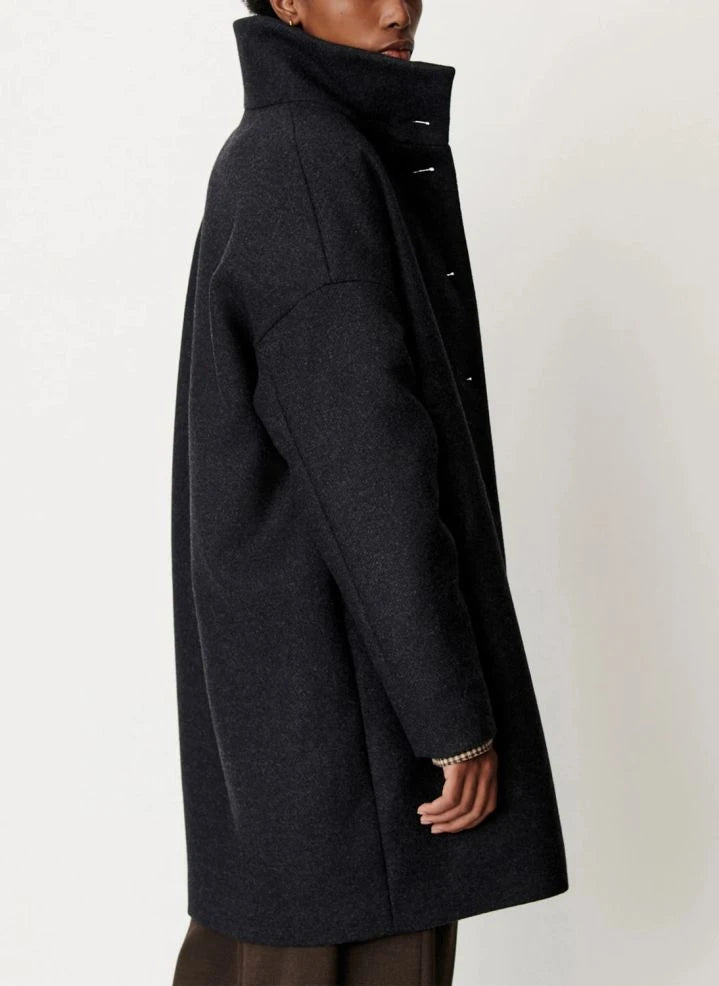Sessùn - Paradise Wool Coat | Black
