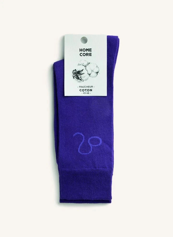 Homecore - Leo Zodiac Socks | Purple