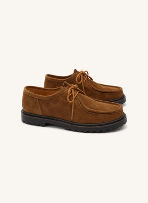 Smallable Kid - Coleman Wildleder-Derby-Schuhe | Caramel