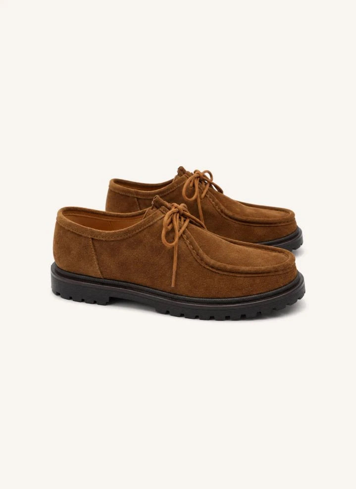 Smallable Kid - Coleman Wildleder-Derby-Schuhe | Caramel
