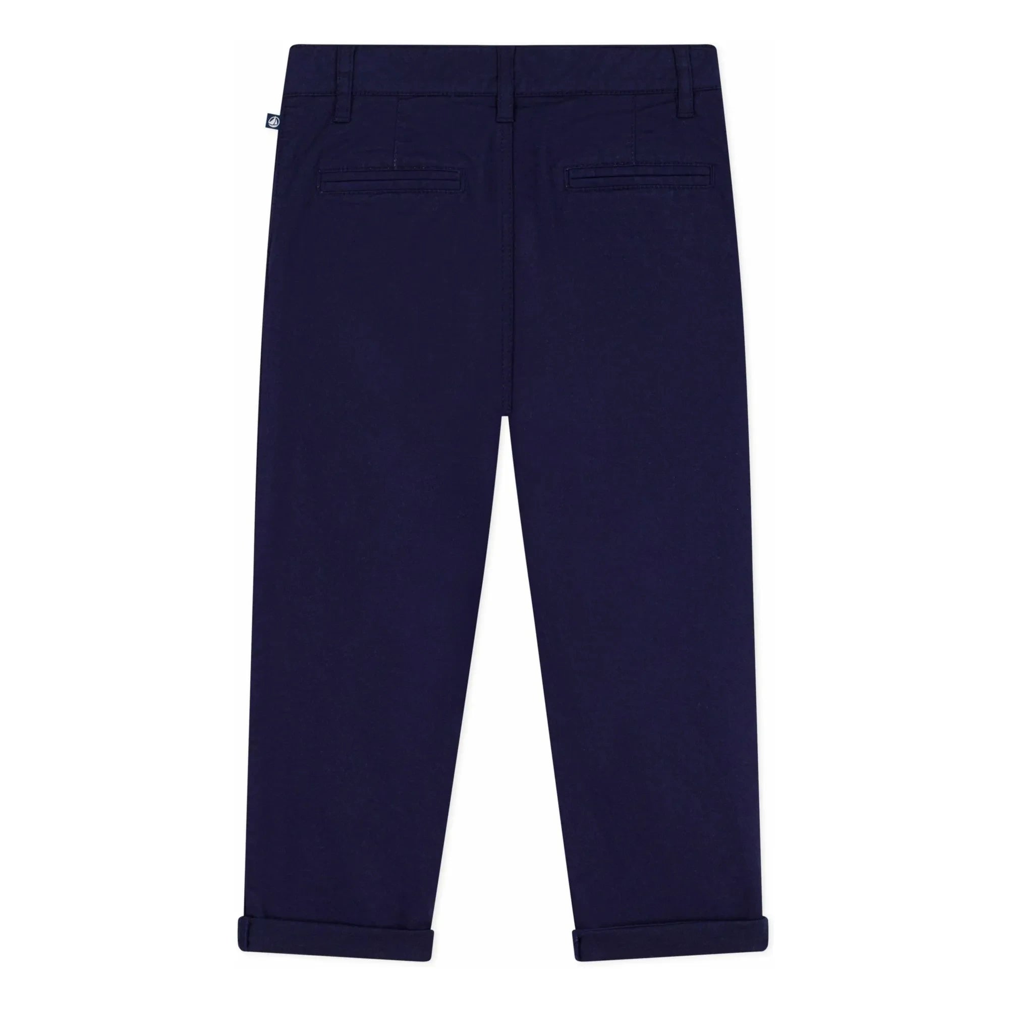 Petit Bateau - Pantalón de gabardina chino beige