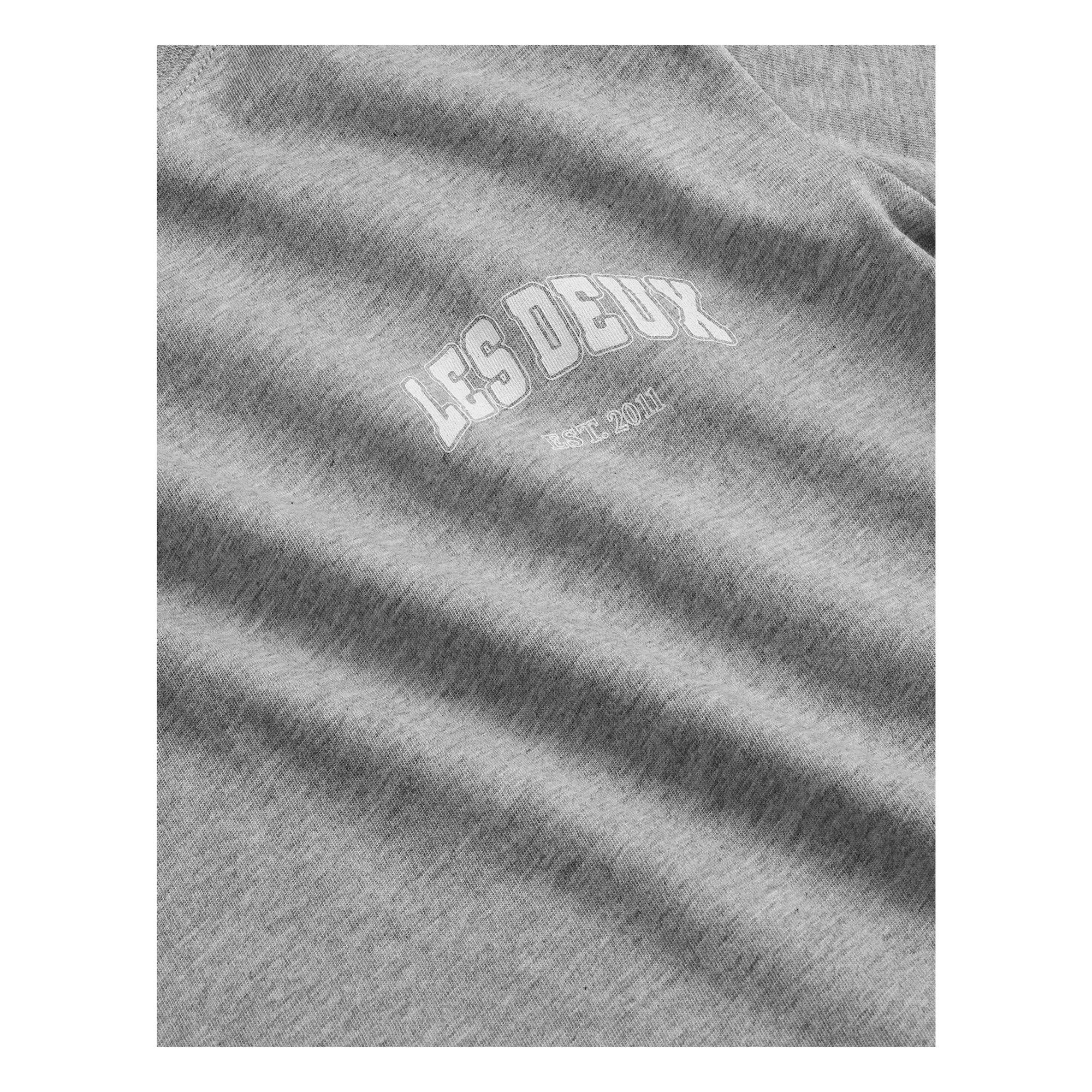 Les Deux - Hoop Organic Cotton T-Shirt | Gray