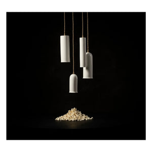 Lámpara colgante de porcelana Serax - Olympia N°4, Anita Le Grelle | Blanco