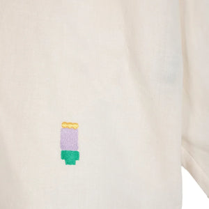 Bobo Choses - Camisa de popelín de algodón orgánico | Crudo