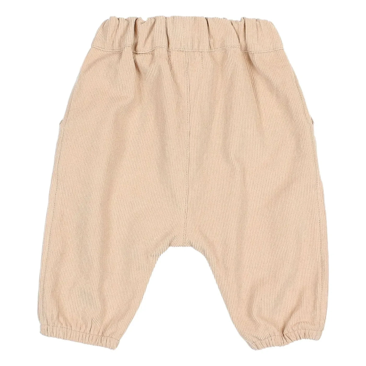 Búho - Pantalón de algodón orgánico Soft Velours | Arena