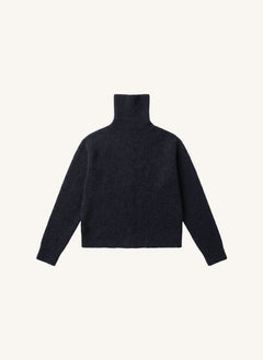 Smallable Woman - Johanna Alpaca Wool Sweater | Black