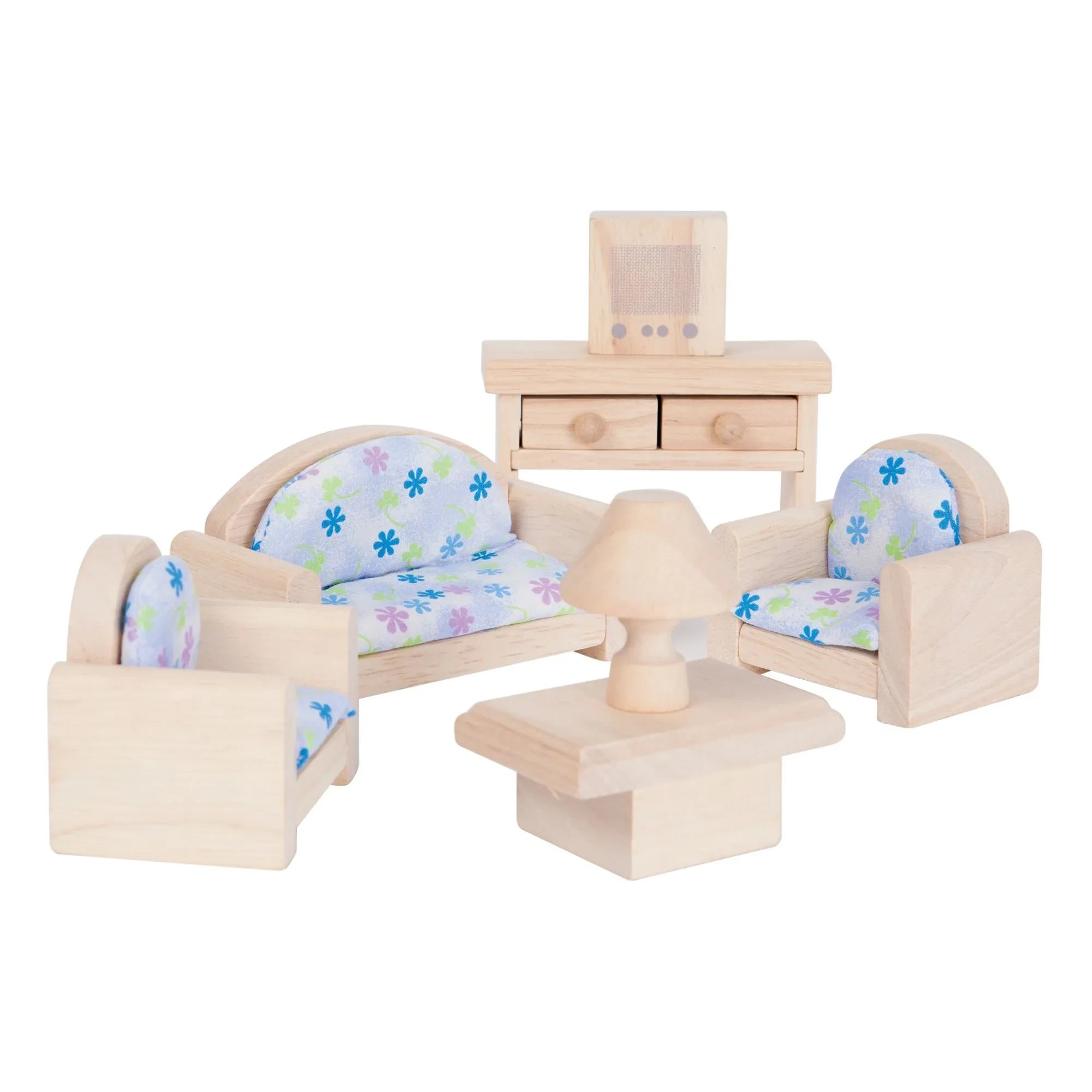 Plan Toys - Ahşap Oturma Odası
