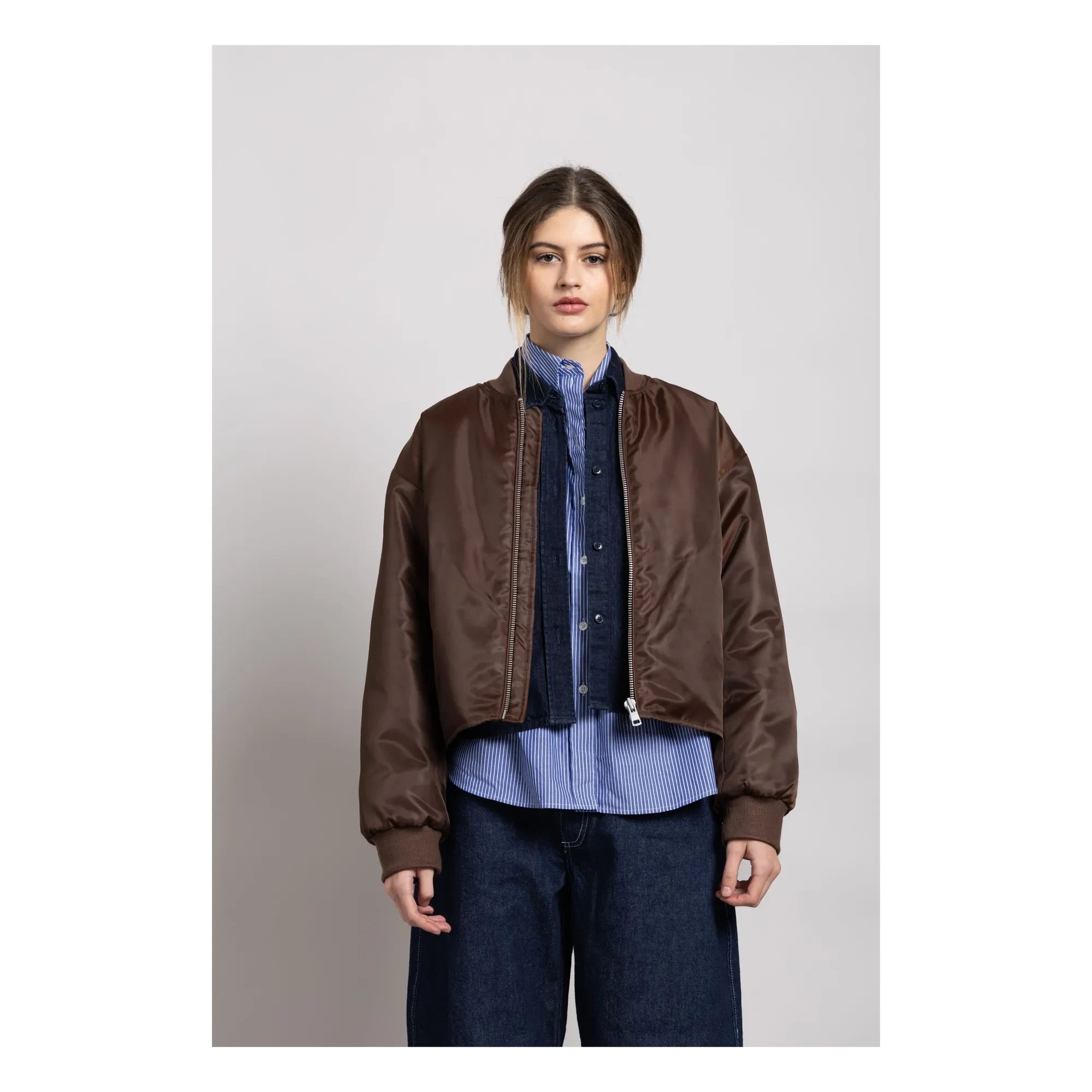 Smallable Woman - Bomber Court Solstice | Dark Brown