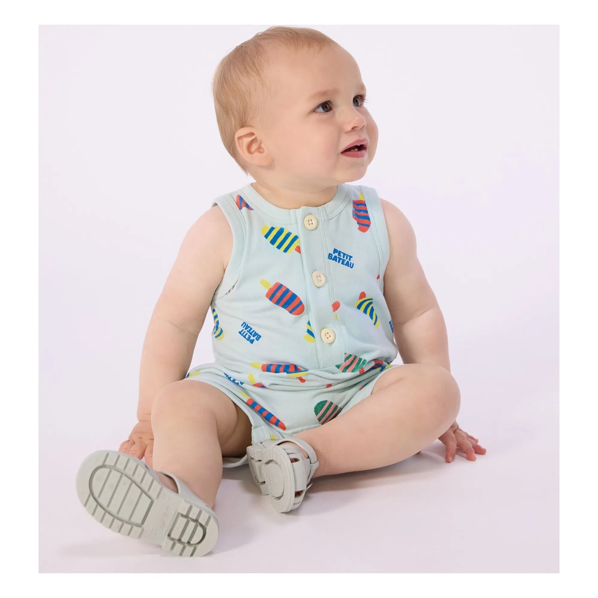 Petit Bateau - Combishort Glaces | Turkuaz