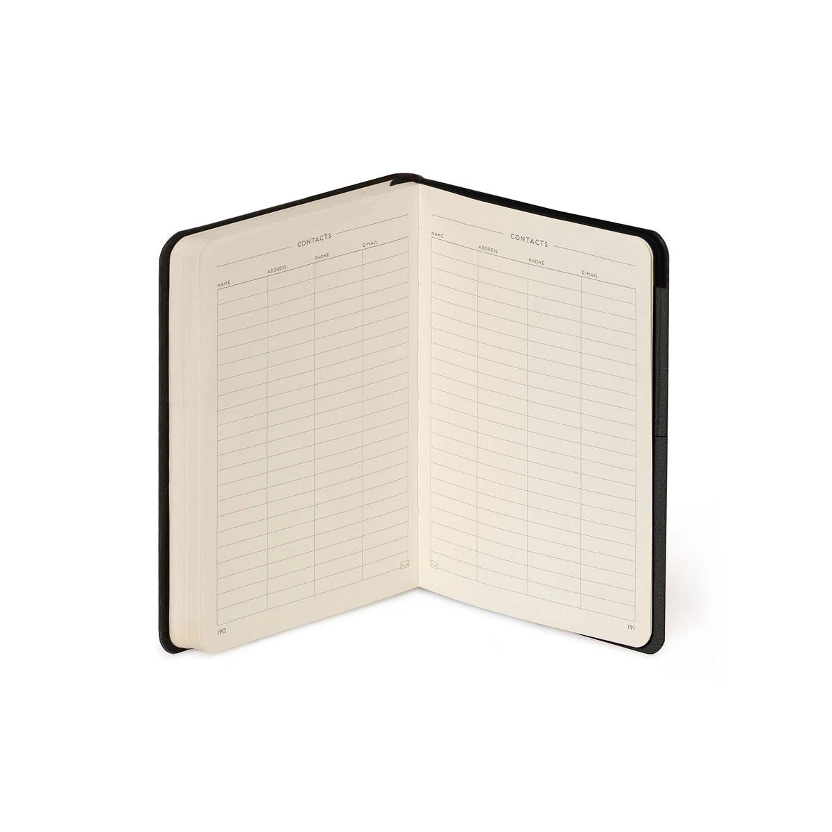 Legami - Notebook with Blank Pages and Monochrome Soft Cover - Black Suit - My Notebook