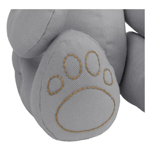 Numero 74 - Organic Cotton Teddy Bear | Stone Grey S045