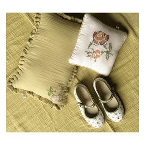 Hermosilla - Céleste Editions Aimable x Hermosilla Ballet Flats | Pommette Poplin
