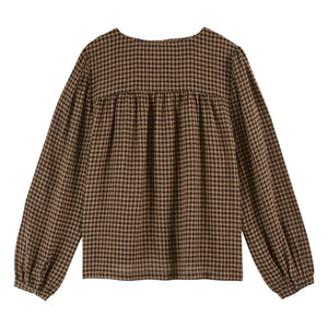 Emile et Ida - Blusa Constance Vichy | Marrón