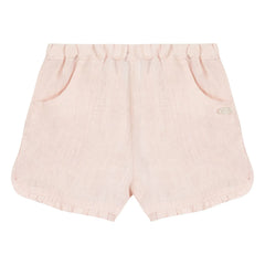Tartine et Chocolat - Hellrosa Shorts mit Volants