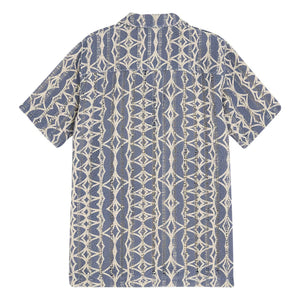 OAS - Vestido polo de ganchillo Arko Nuri | Azul