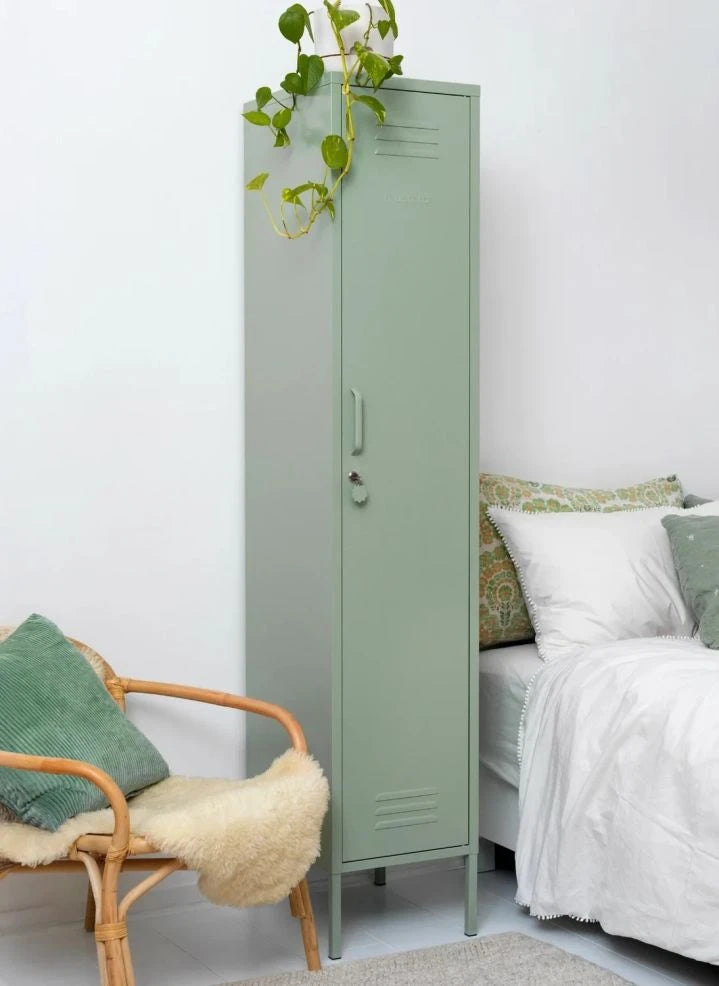 Mustard Made - Slim Metal Cabinet | Sage