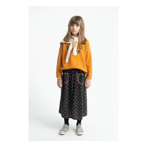 Piupiuchick - School Trip organik pamuk sweatshirt | Camel