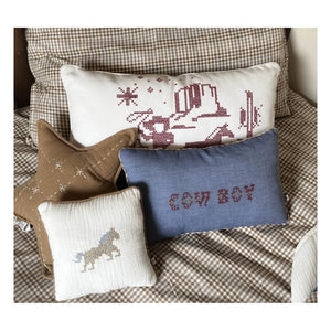 Editions Aimable - Cowboy-Kissen Hubert | Elfenbein-Mull