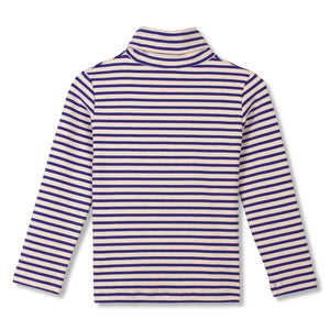 Wynken - Çizgili balıkçı yaka | Mavi