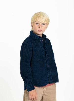 Finger in the nose - Enara Denim Shirt | Navy