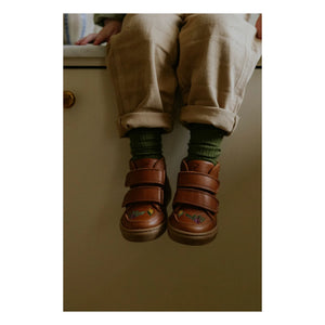Petit Nord - Herbst Ernte Kratz Sneakers - Uniqua Kollektion | Cognac