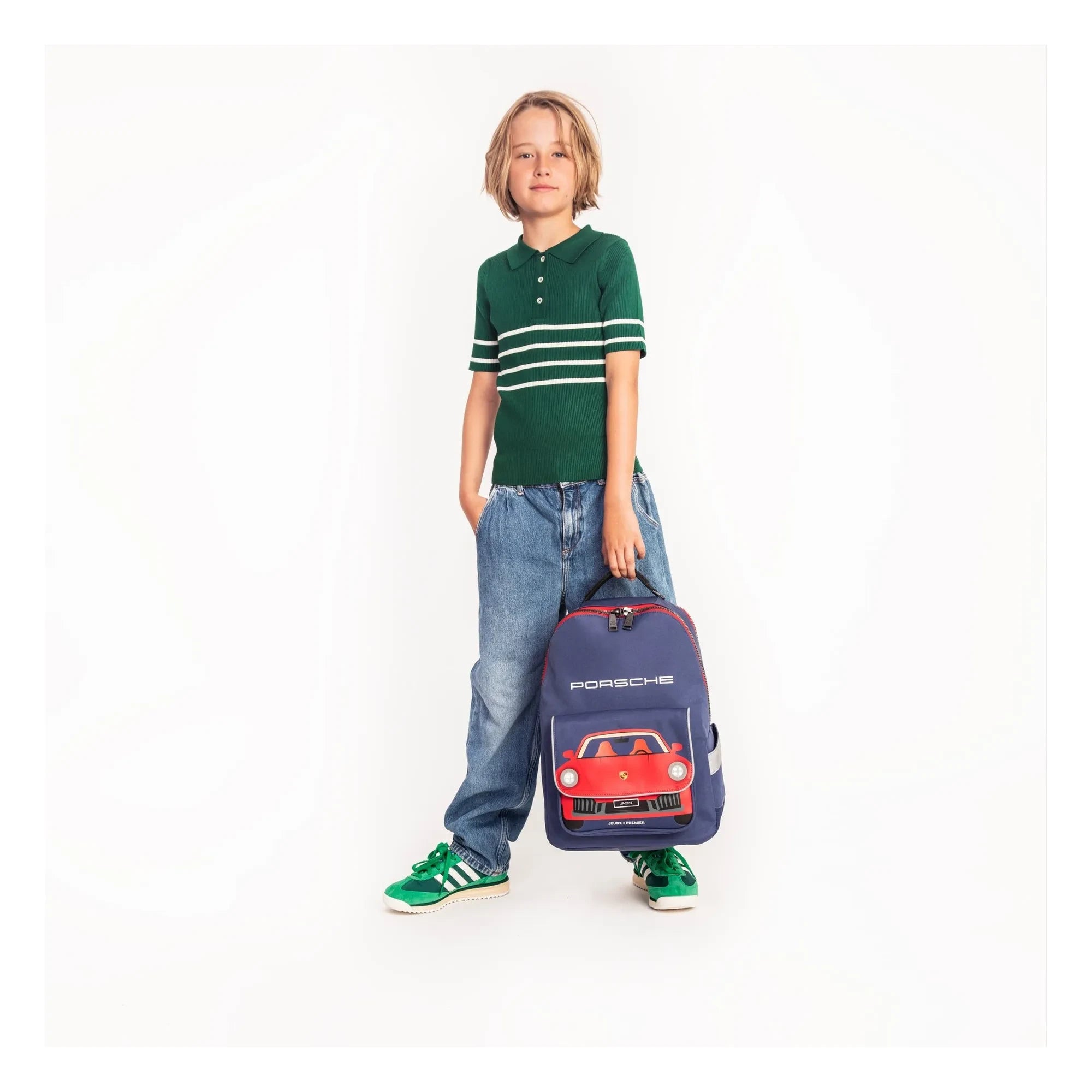 Jeune Premier - Bobbie Porsche Backpack | Navy Blue