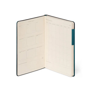 Legami - Lined Defter with Monochrome Soft Cover - Deep Teal - My Defter