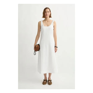 Posse - Florence Leinenkleid | Elfenbein