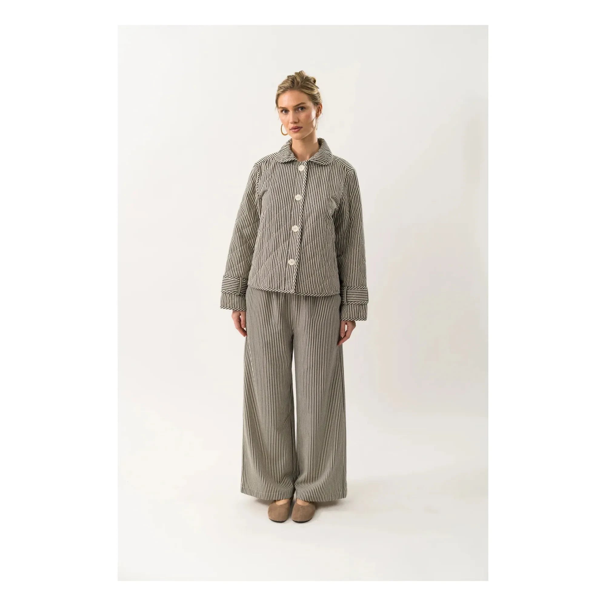 Lollys Laundry - Viola Pamuk Ceket | Siyah