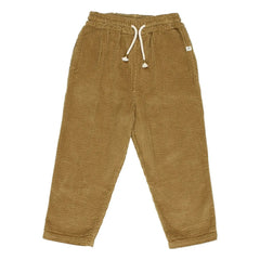 Búho - Pantalón de Terciopelo para Niña | Mostaza