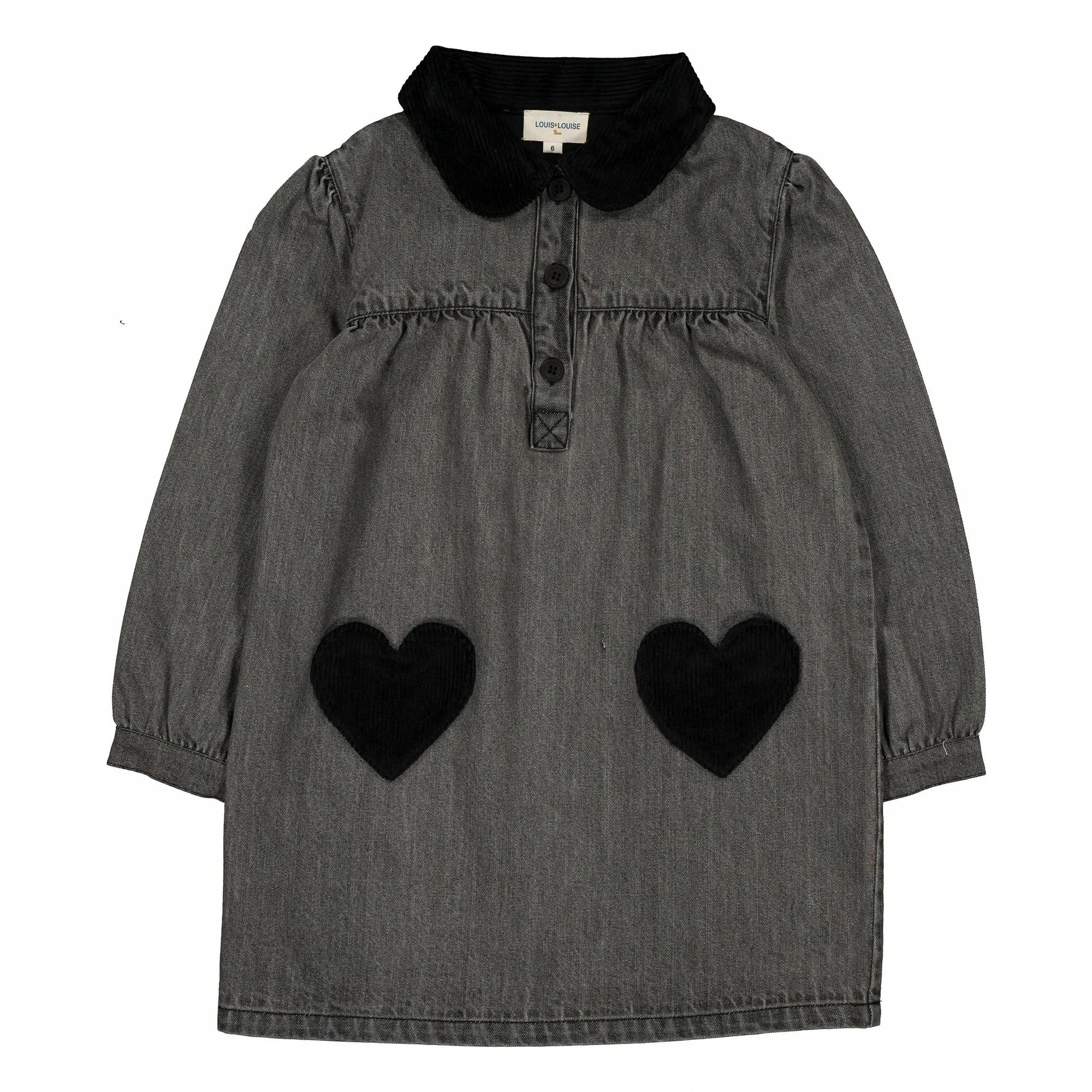 Louis Louise - Vestido Belinda | Gris