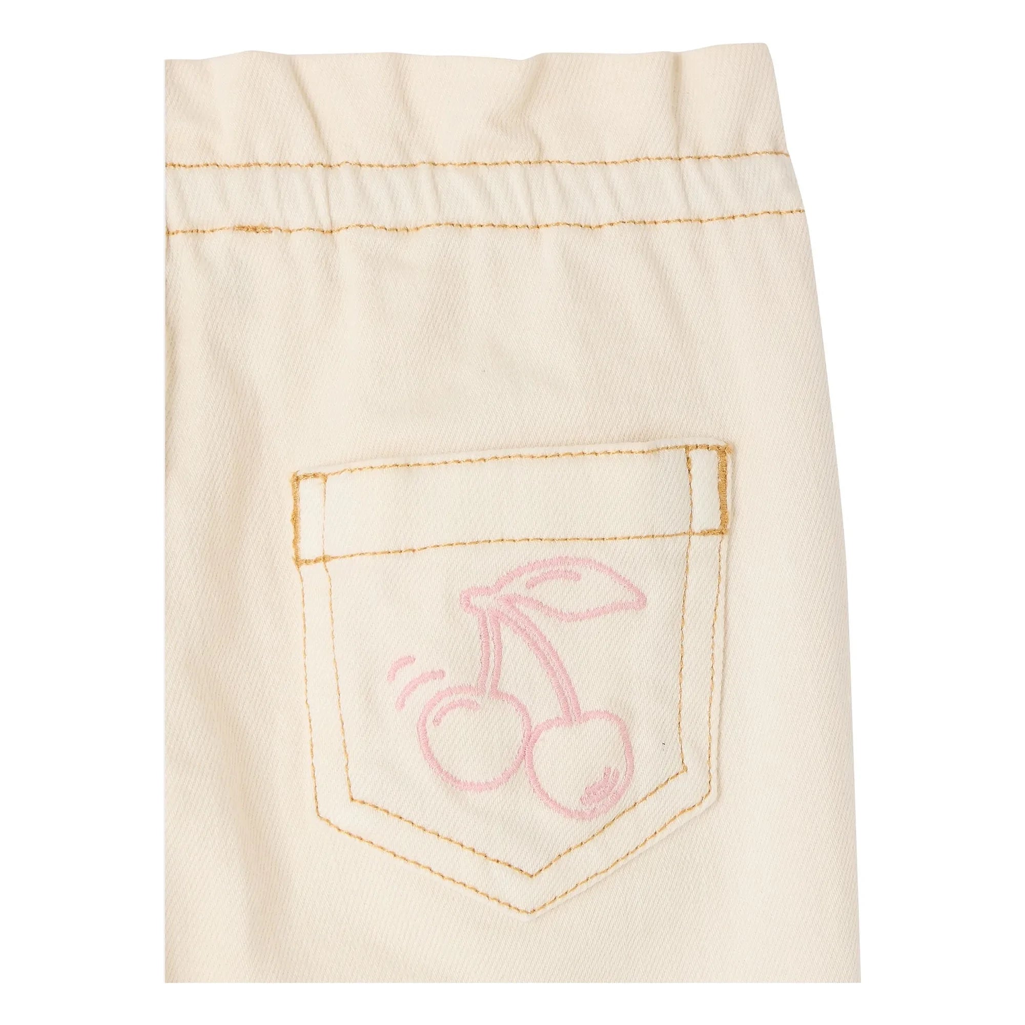 Bonpoint - Luciole organic cotton pants | Ecru