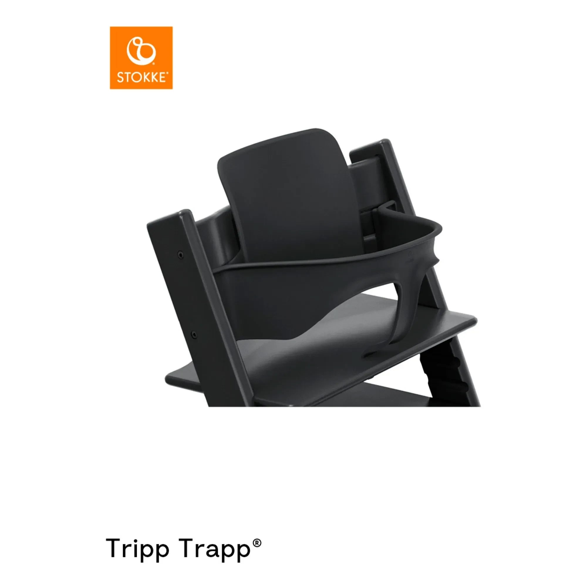 Stokke® - Tripp Trapp® Bebek Seti² | Siyah