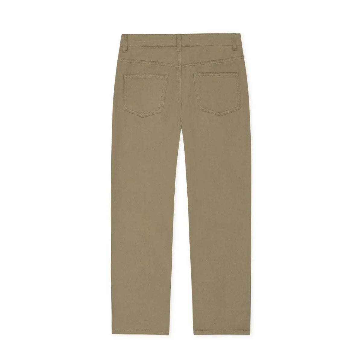 Les Deux - Pantalones de algodón orgánico | Beige oscuro